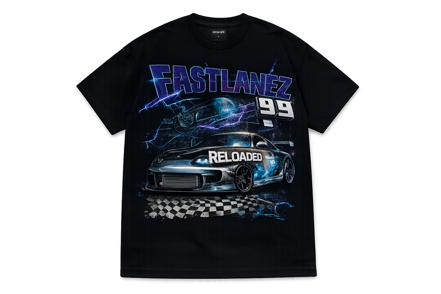 Reloaded 99 Tee — 260 GSM Heavyweight Cotton